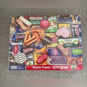 • Springbok • NEW IN BOX (unopened) • Snack Treats Puzzle • 500 pieces